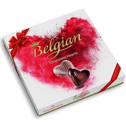 Продуктови Категории Шоколади Сърца от белгийски шоколад 200 гр